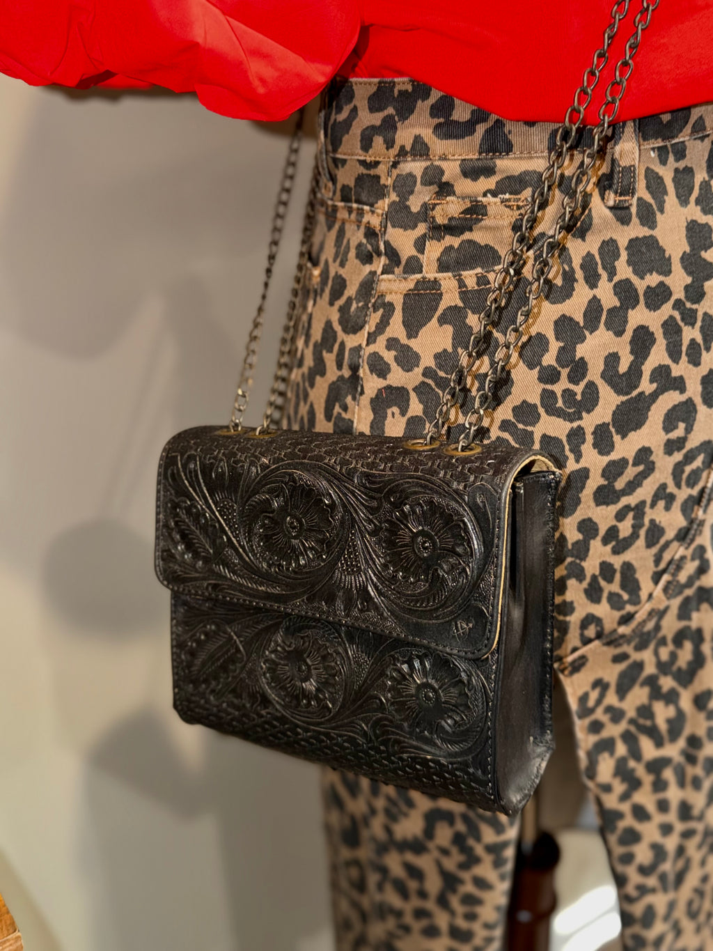 American Darling Western Cross-Body Leather Handbag