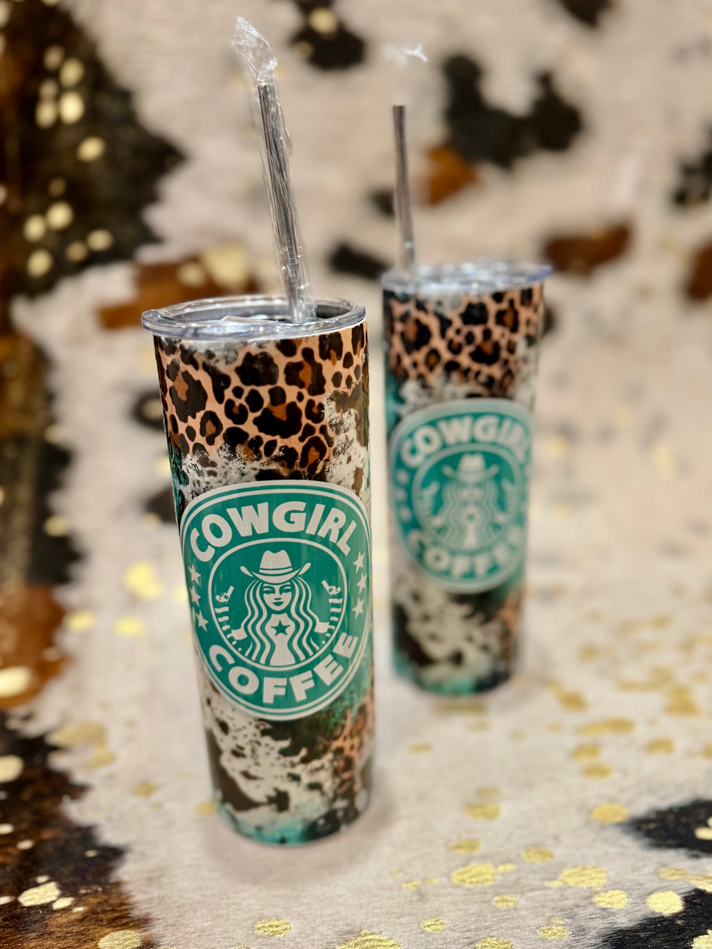 20oz Western Cowgirl Tumbler