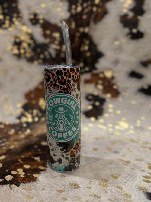 20oz Western Cowgirl Tumbler